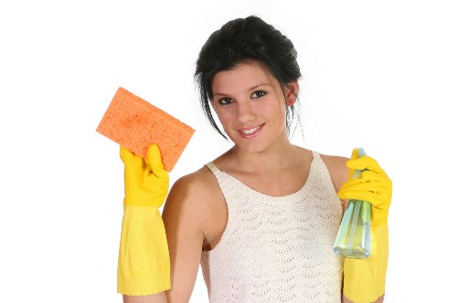 Maidavale home cleaning service maintaining a tidy living space