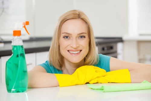 Local maidavale cleaning team handling detailed property cleaning