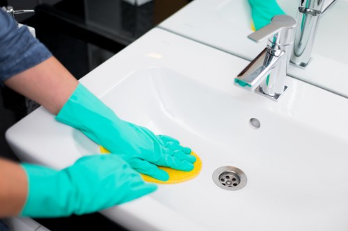 Deep carpet cleaning equipment used in a Maidavale property