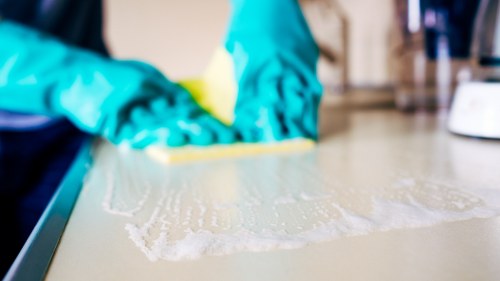 After-hours commercial cleaning for a Maidavale business premises